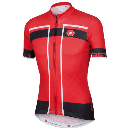 Castelli Velocissimo jersey rood heren 15020-023 2015 CA15020-023(2015)