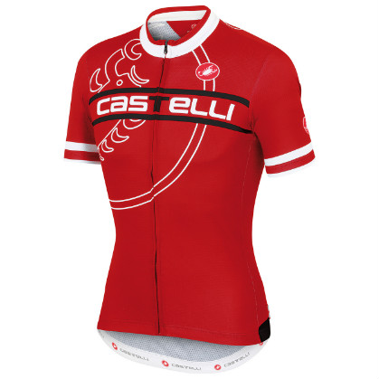 Castelli Segno jersey rood heren 15022-023 2015 CA15022-023(2015)