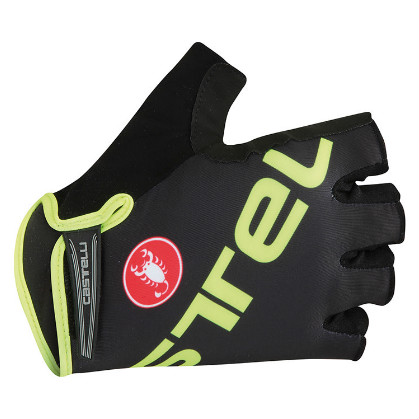 Castelli Tempo V glove zwart/geel-fluo heren 15027-321 2015 CA15027-321(2015)