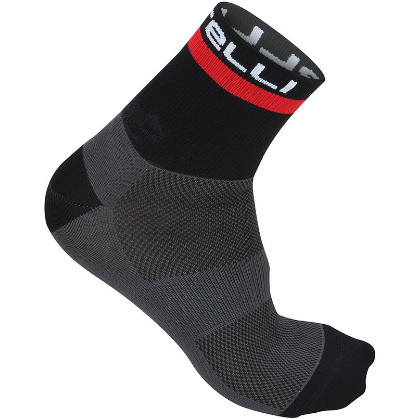 Castelli Volo 9 sock zwart heren fietssokken 15033-010 2015 CA15033-010(2015)
