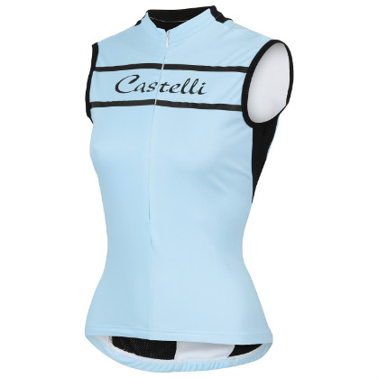 Castelli Promessa sleeveless jersey pale sky dames 15053-065 2015 CA15053-065(2015)