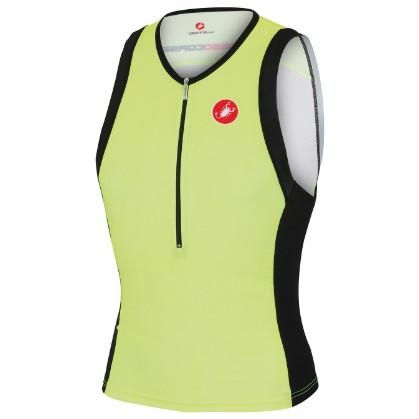 Castelli Free tri top geel heren 13024-032 2015 CA13024-032(2015)