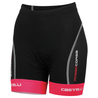 Castelli Free W tri short zwart/roze dames 13075-101 2015 CA13025-101(2015)