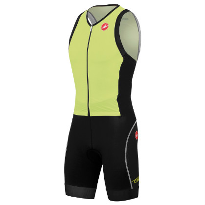 Castelli Free sanremo tri suit mouwloos geel heren 14107-032 2015 CA14107-032(2015)