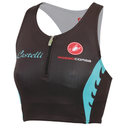 Castelli body paint W tri short top dames 14116-101 CA14116-101(2015)