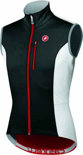 Castelli Isterico windvest zwart/wit/rood heren 11504-101 CA11504-101