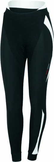 Castelli Sorpasso W fietsbroek lang zwart/wit dames 12534-101 CA12534-101