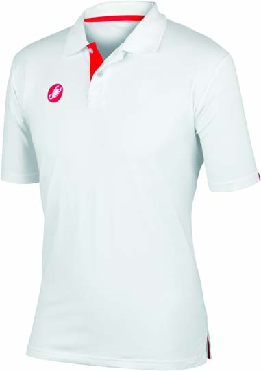 Castelli race day polo wit heren 13096-001 CA13096-001