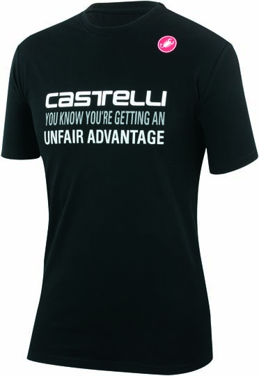 Castelli advantage T-shirt zwart heren 14074-010 CA14074-010