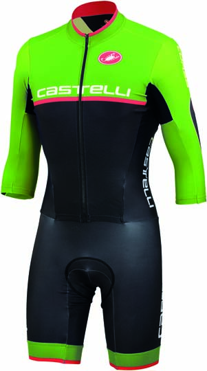 Castelli cross sanremo speedsuit groen heren 14501-038 CA14501-038