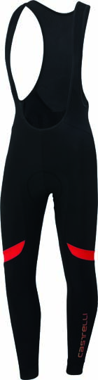 Castelli Velocissimo 2 bibtight zwart/rood heren 14525-231 CA14525-231