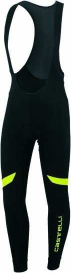Castelli Velocissimo 2 bibtight zwart/geel-fluo heren 14525-321 CA14525-321