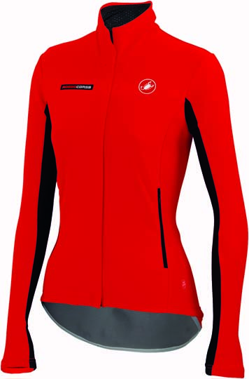 Castelli gabba W lange mouw jacket rood dames 14557-023 CA14557-023