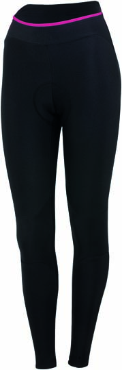 Castelli Cromo fietsbroek lang zwart/roze dames 14566-011 CA14566-011