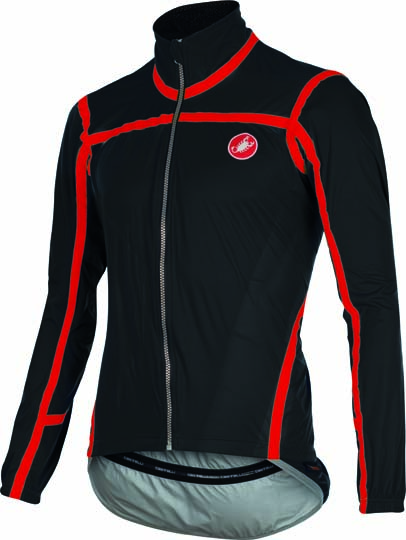 Castelli Pavé jacket zwart/rood heren 15511-010 CA15511-010