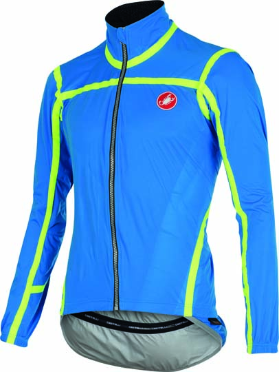 Castelli Pavé jacket blauw/geel-fluo heren 15511-059 CA15511-059
