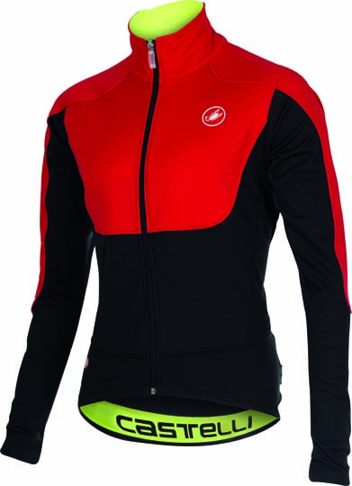 Castelli Passo giau jacket rood/zwart heren 15521-023 CA15521-023