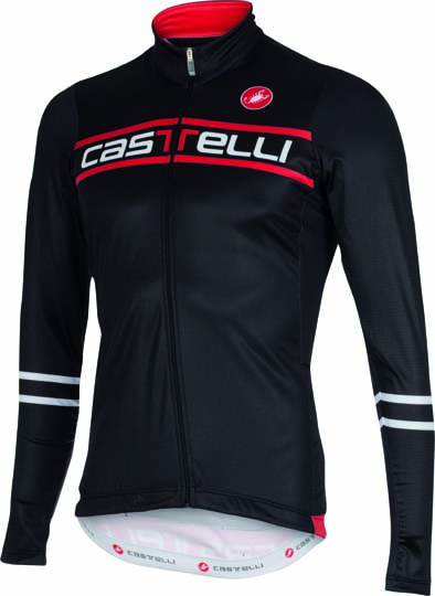Castelli Segno jersey FZ zwart heren 15530-010 CA15530-010