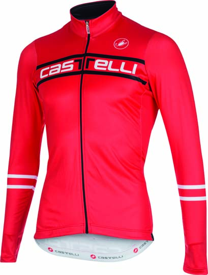Castelli Segno jersey FZ rood heren 15530-023 CA15530-023