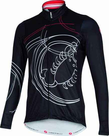 Castelli Stinger jersey FZ zwart heren 15531-010 CA15531-010