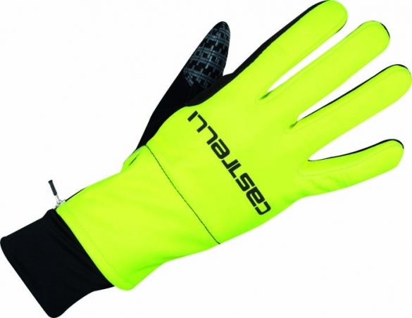 Castelli Gara midweight glove geel-fluo/zwart heren 15541-932 CA15541-932