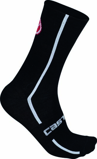 Castelli Merino light seta 13 fietssokken heren zwart 15550-010 CA15550-010