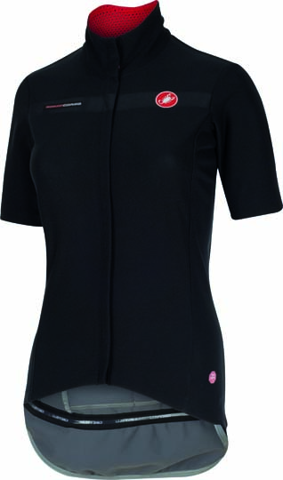 Castelli gabba W korte mouw jacket zwart dames 15574-010 CA15574-010