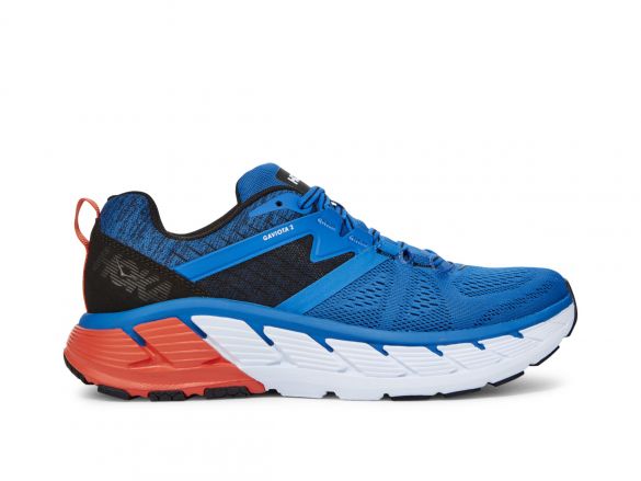 Hoka One One Gaviota 2 hardloopschoenen blauw/oranje heren 1099629-IBAN