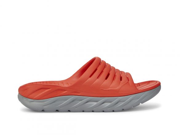 Hoka One One ORA Recovery Slide slippers rood heren 1099673-MRWDV