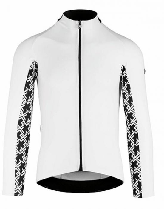 Assos Mille GT summer lange mouw fietsshirt wit heren 11.24.276.57
