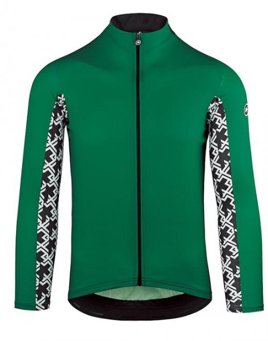 Assos Mille GT summer lange mouw fietsshirt groen heren 112427668