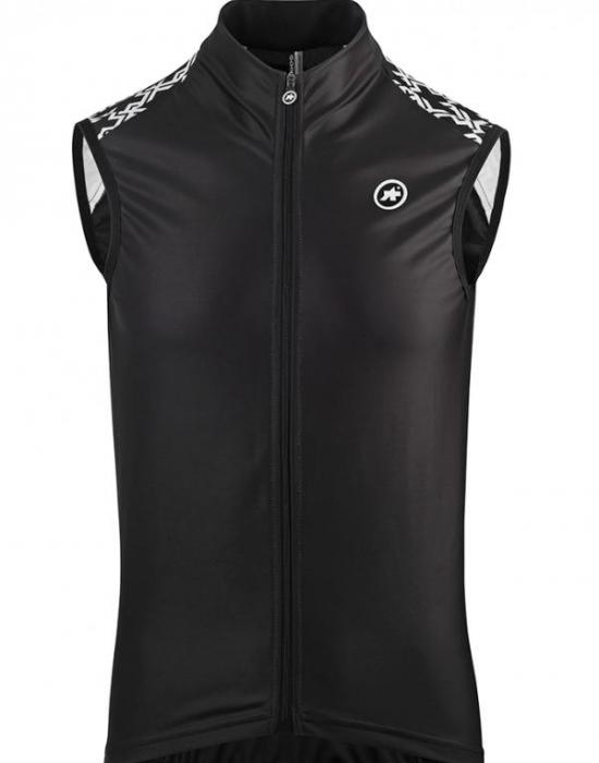 Assos Mille GT spring fall mouwloos vest zwart heren 113034218