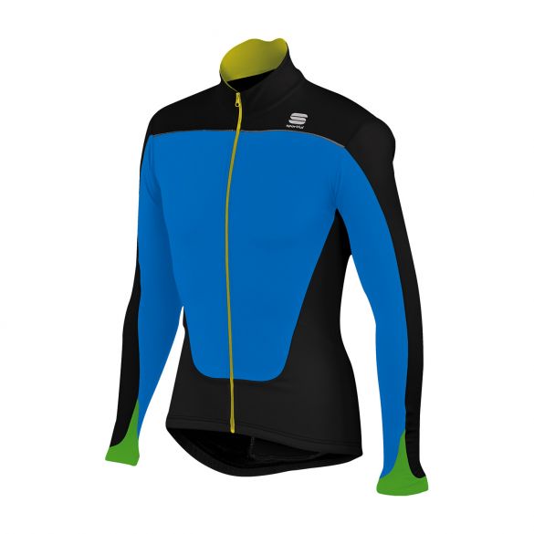 Sportful Force Thermal Jersey zwart-blauw heren 01276-274 1101276-274