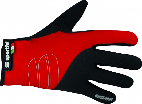 Sportful WS essential fietshandschoen rood/zwart heren 1101290-567