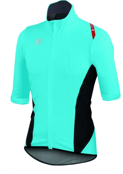 Sportful Fiandre Light Norain Short sleeve fietshirt blauw heren 1101367-272