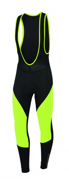 Sportful Fiandre Norain Bibtight geel heren 1101397-291