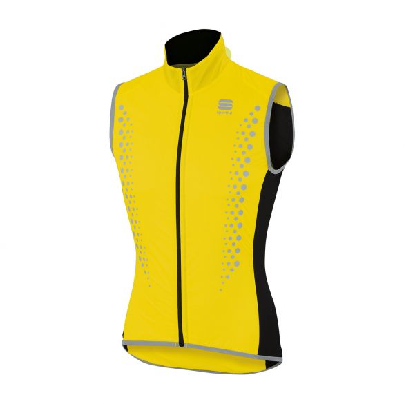 Sportful Hotpack Hi Viz mouwloos vest fluo geel heren 1101633-091