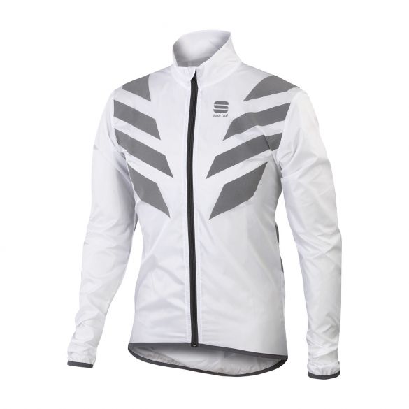 Sportful Reflex lange mouw jacket wit heren 1101635-101