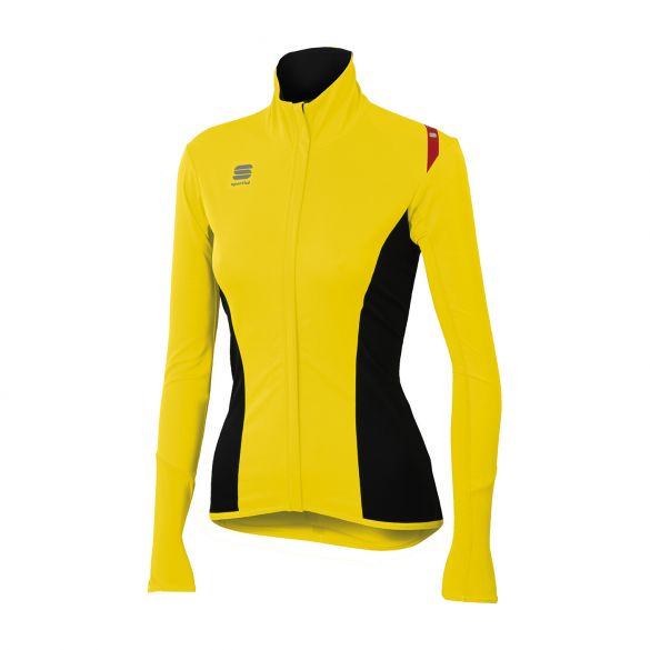 Sportful Fiandre light no-rain W top fluo geel dames 1101665-091
