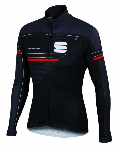Sportful Gruppetto partial WS fietsjack zwart heren 1101695-002