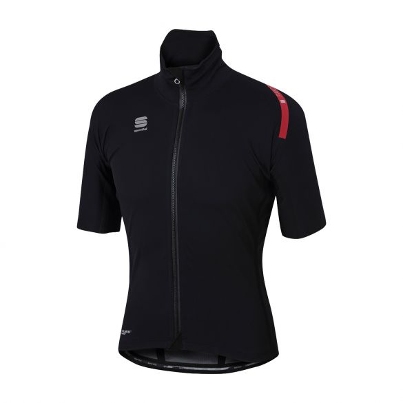 Sportful Fiandre extreme korte mouw jacket zwart heren 1101801-002