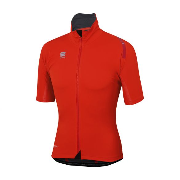 Sportful Fiandre extreme korte mouw jacket rood heren 1101801-051