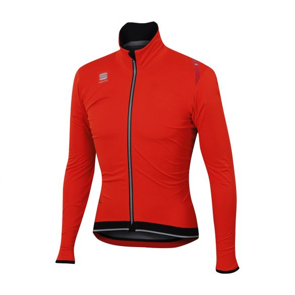Sportful Fiandre ultimate WS lange mouw jacket rood/zwart heren 1101802-051
