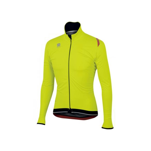 Sportful Fiandre ultimate WS lange mouw jacket fluo geel/zwart heren 1101802-091