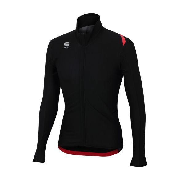 Sportful Fiandre light wind lange mouw jacket zwart heren 1101804-002