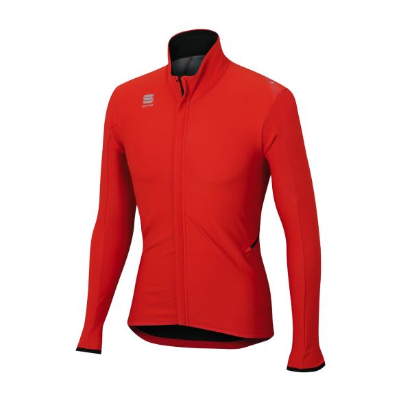 Sportful Fiandre light wind lange mouw jacket rood heren 1101804-051