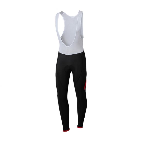 Sportful Giro bibtight zwart/rood heren 1101826-267