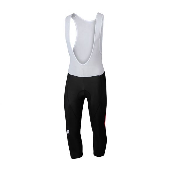 Sportful Giro bibknicker zwart/rood heren 1101827-267