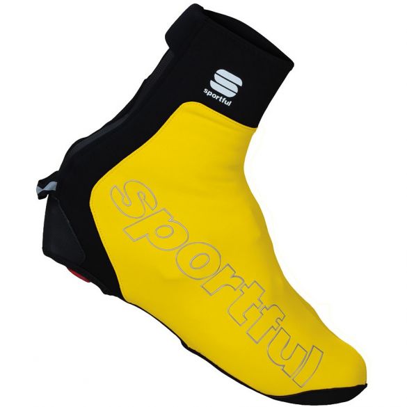 Sportful Roubaix thermal overschoen fluo geel heren 1101833-091