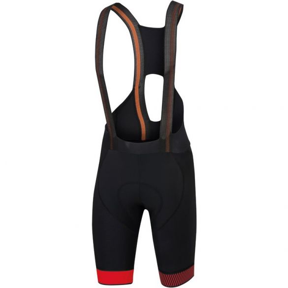 Sportful Bodyfit pro ltd bibshort zwart/rood heren 1101863-567